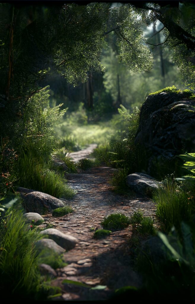 sentier forestier